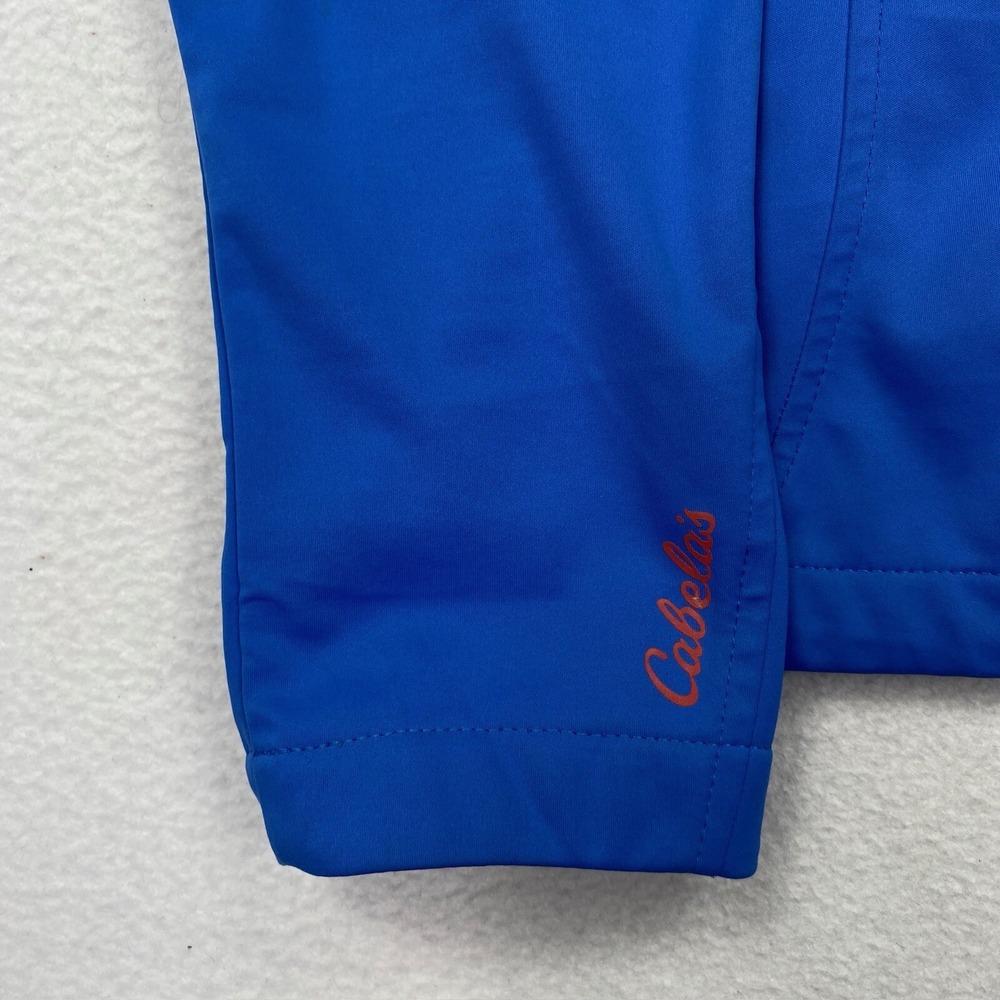 Cabelas Windstopper Jacket Size Large Blue Full Z… - image 8